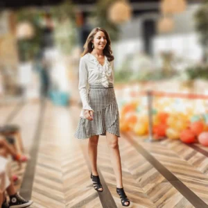 Milano Twist – rövid csavaros szoknya